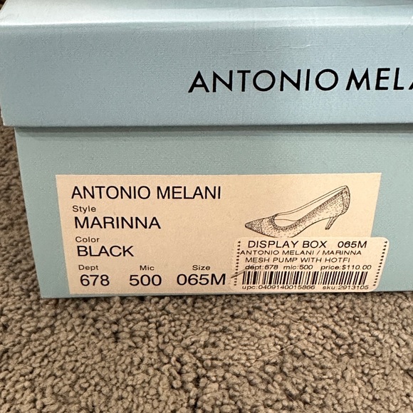 Women’s Antonio Melani Black Heels - Picture 5 of 5